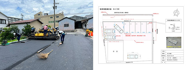 遊休地の雑木伐採 雑草刈払い工事