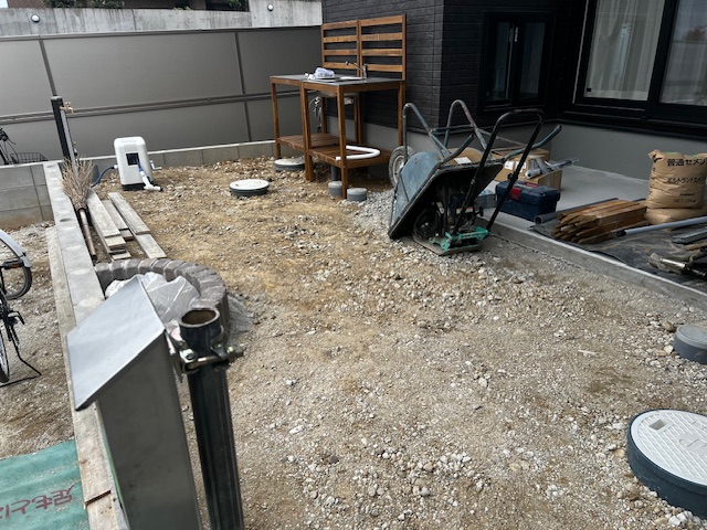 【尾張旭市】　お住み替えに伴う新築外構工事
