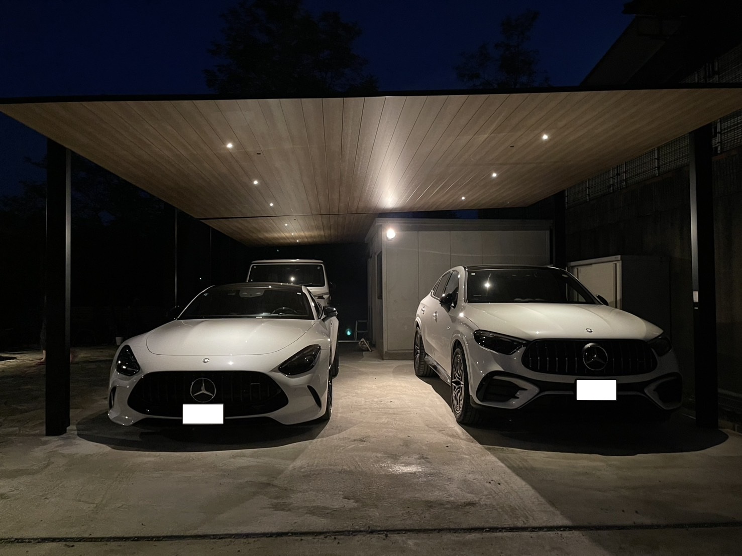 【多治見市】　駐車場廻りのリフォーム　カーポート工事